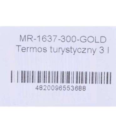 Travel thermos 3 l MR-1637-300-GOLD Maestro
