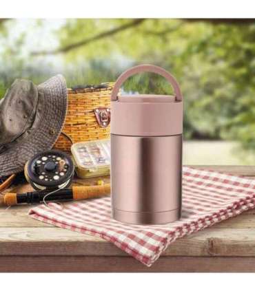Dinner thermos Maestro MR-1636-60 600 ml, pink