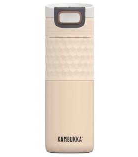Kambukka Etna Grip Barely Beige - thermal mug, 500 ml