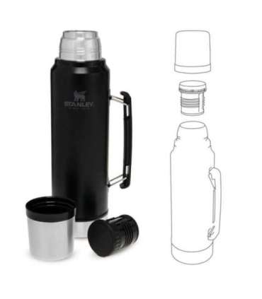 Stanley 10-08266-002 vacuum flask 1 L Black