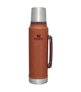 Bottle vacuum flask Stanley Legendary Classic Hammertone Clay 1L