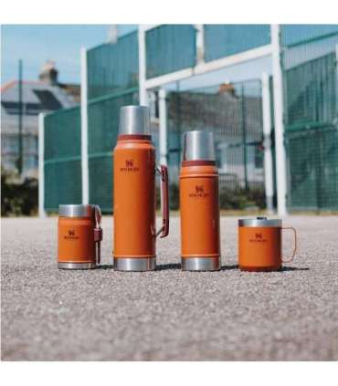 Bottle vacuum flask Stanley Legendary Classic Hammertone Clay 1L