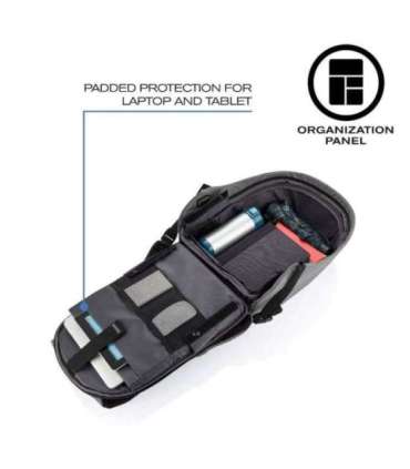 XD DESIGN ANTI-THEFT BACKPACK BOBBY HERO SMALL GREY P/N: P705.702