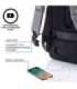 XD DESIGN ANTI-THEFT BACKPACK BOBBY HERO SMALL GREY P/N: P705.702