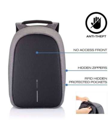 XD DESIGN ANTI-THEFT BACKPACK BOBBY HERO SMALL GREY P/N: P705.702