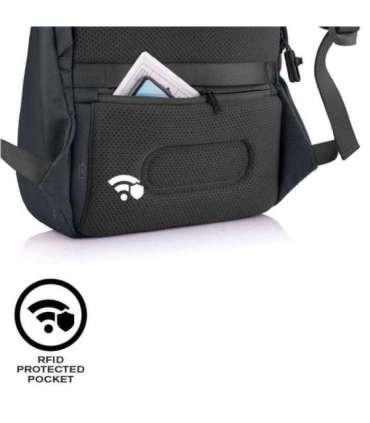XD DESIGN ANTI-THEFT BACKPACK BOBBY SOFT BLACK P/N: P705.791