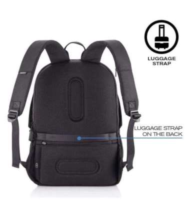 XD DESIGN ANTI-THEFT BACKPACK BOBBY SOFT BLACK P/N: P705.791