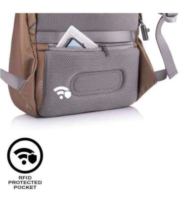 XD DESIGN ANTI-THEFT BACKPACK BOBBY SOFT BROWN P/N: P705.796