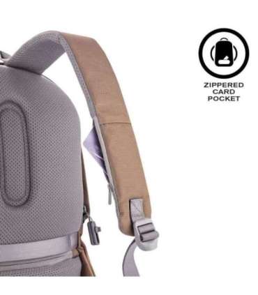 XD DESIGN ANTI-THEFT BACKPACK BOBBY SOFT BROWN P/N: P705.796