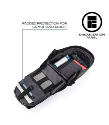 XD DESIGN ANTI-THEFT BACKPACK BOBBY HERO REGULAR GREY P/N: P705.292