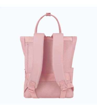 American Tourister Urban Groove Pastels Roll Top Backpack Pastel Pink