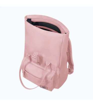 American Tourister Urban Groove Pastels Roll Top Backpack Pastel Pink
