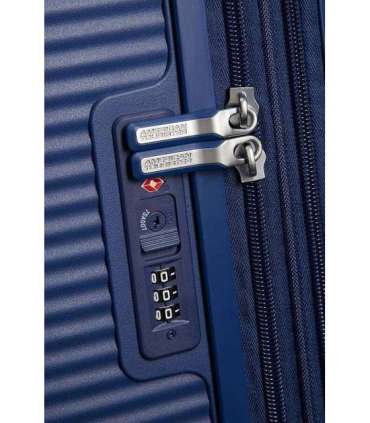 Soundbox medium suitcase American Tourister - midnight navy