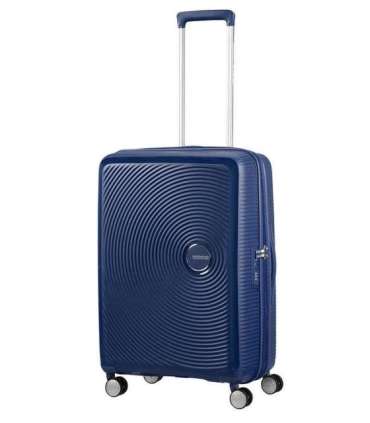 Soundbox medium suitcase American Tourister - midnight navy