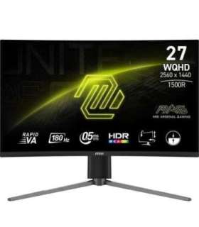 MSI MAG 27CQ6PF computer monitor 68.6 cm (27") 2560 x 1440 pixels Wide Quad HD LCD Black