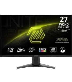 MSI MAG 27CQ6F computer monitor 68.6 cm (27") 2560 x 1440 pixels Quad HD LCD Black