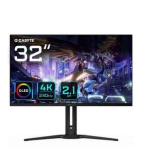 GIGABYTE AORUS FO32U2P 32” OLED Gaming Monitor - 3840 x 2160(UHD), 240Hz, 0.03ms, 250 cd/m2, KVM, FreeSync Premium