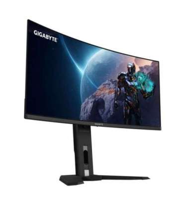 GIGABYTE MO34WQC 34" OLED WQHD Curved Gaming Monitor - 3440 x 1440, 175Hz, 0.03ms, KVM, 250 cd/m², FreeSync Premium