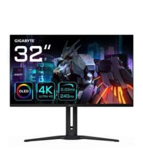 GIGABYTE AORUS FO32U2 32” OLED Gaming Monitor - 3840 x 2160(UHD), 240Hz, 0.03ms, KVM, 250 cd/m2, FreeSync Premium Pro,