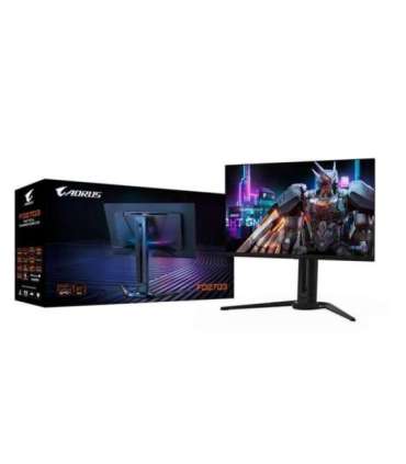 GIGABYTE AORUS FO27Q3 27” OLED Gaming Monitor - 2560 x 1440(QHD), 360Hz, 0.03ms, KVM, 250 cd/m2, FreeSync Premium Pro,