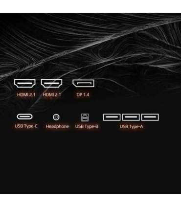 GIGABYTE M27UA 27" UHD Gaming Monitor - 3840 x 2160, 160Hz, 1ms, 400 cd/m², FreeSync Premium, HDR ready, HDMI 2.1,