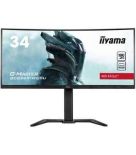 iiyama G-MASTER GCB3481WQSU-B1 computer monitor 86.4 cm (34") 3440 x 1440 pixels UltraWide Quad HD LCD Black