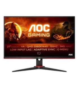 AOC G2 Q27G2E/BK computer monitor 68.6 cm (27") 2560 x 1440 pixels Quad HD Black, Red