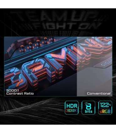 Gigabyte GS27QCA LED 27’ 2560 x 1440 px Quad HD 180 Hz monitor black