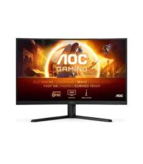 AOC G4 CQ32G4VE computer monitor 80 cm (31.5") 2560 x 1440 pixels Quad HD LCD Black, Grey