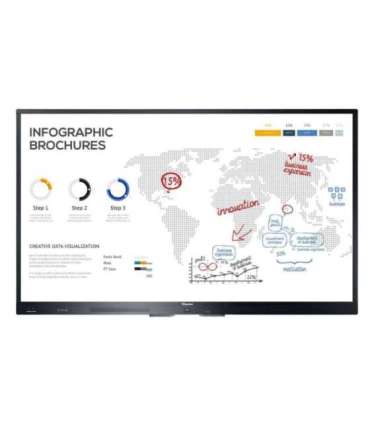 Hisense HN75WR80U signage display Interactive flat panel 190.5 cm (75") 4K Ultra HD Black Touchscreen Android 8.0