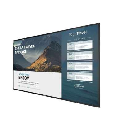 Hisense 75B4E30T signage display Digital signage flat panel 190.5 cm (75") 4K Ultra HD Black Built-in processor Android