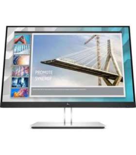 HP E-Series E24i G4 61 cm (24") 1920 x 1200 pixels WUXGA Black, Silver