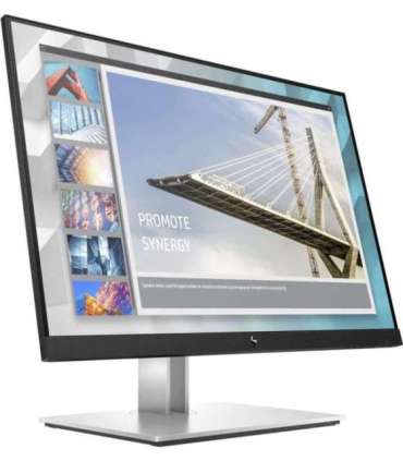 HP E-Series E24i G4 61 cm (24") 1920 x 1200 pixels WUXGA Black, Silver