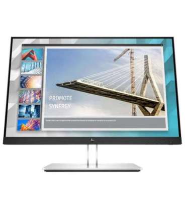 HP E-Series E24i G4 61 cm (24") 1920 x 1200 pixels WUXGA Black, Silver