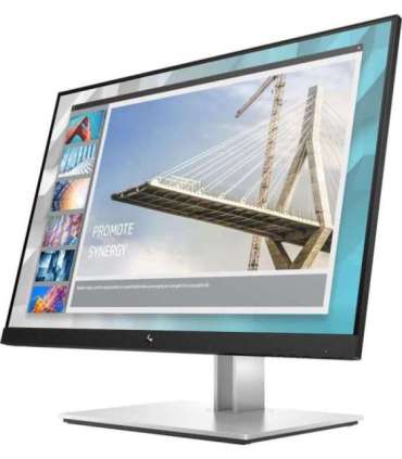 HP E-Series E24i G4 61 cm (24") 1920 x 1200 pixels WUXGA Black, Silver