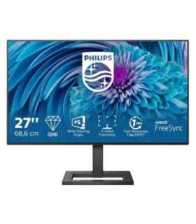 Philips E Line 275E2FAE/00 computer monitor 68.6 cm (27") 2560 x 1440 pixels 4K Ultra HD LED Black