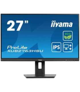 iiyama ProLite XUB2763HSU-B1 computer monitor 68.6 cm (27") 1920 x 1080 pixels Full HD LED Black