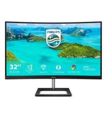 Philips E Line 325E1C/00 computer monitor 80 cm (31.5") 2560 x 1440 pixels Quad HD LCD Black