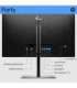 HP E27 G5 68.6 cm (27") 1920 x 1080 pixels Full HD LED Black