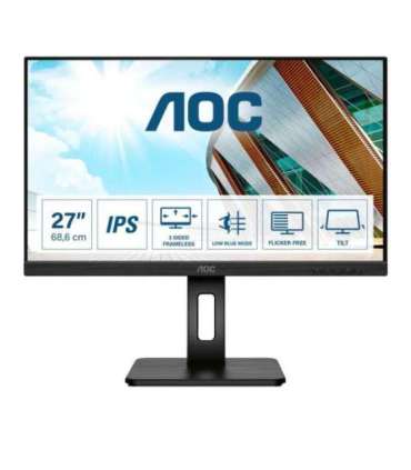 AOC Q27P2Q LED display 68.6 cm (27") 2560 x 1440 pixels Quad HD Black