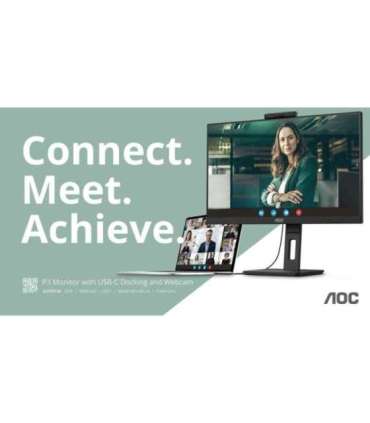 AOC Q27P3CW computer monitor 68.6 cm (27") 2560 x 1440 pixels Quad HD LED Black