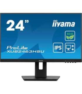 iiyama ProLite XUB2463HSU-B1 computer monitor 61 cm (24") 1920 x 1080 pixels Full HD LED Black