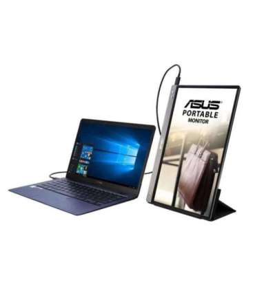 ASUS MB14AC computer monitor 35.6 cm (14") 1920 x 1080 pixels Full HD Grey