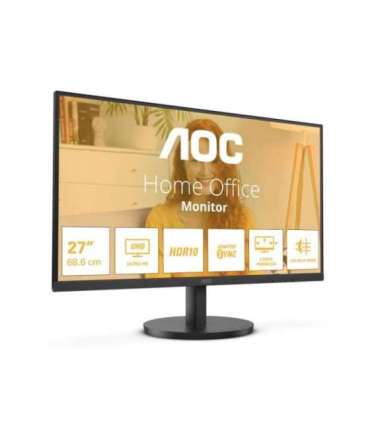 AOC B3 U27B3M computer monitor 68.6 cm (27") 3840 x 2160 pixels 4K Ultra HD LCD Black