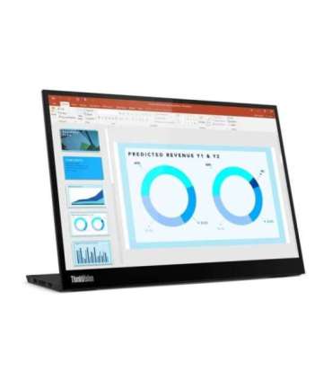 Lenovo ThinkVision M14d LED display 35.6 cm (14") 2240 x 1400 pixels 2.2K Black