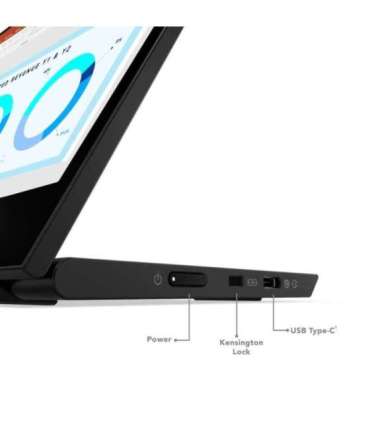 Lenovo ThinkVision M14d LED display 35.6 cm (14") 2240 x 1400 pixels 2.2K Black