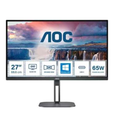 AOC V5 Q27V5N 68.6 cm (27") 2560 x 1440 pixels Quad HD LED Black