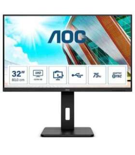 AOC P2 U32P2 computer monitor 80 cm (31.5") 3840 x 2160 pixels 4K Ultra HD LED Black