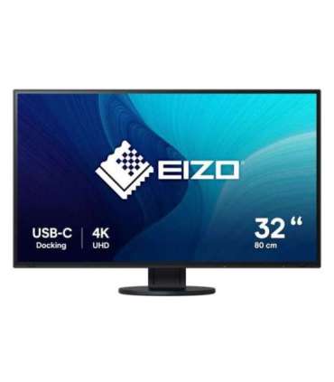 EIZO FlexScan EV3285-BK LED display 80 cm (31.5") 3840 x 2160 pixels 4K Ultra HD Black