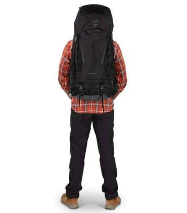Trekking Backpack Osprey Kestrel 68 Black L/XL